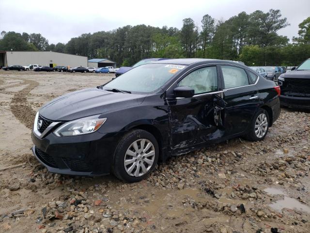 3N1AB7APXHY362490 - 2017 NISSAN SENTRA S BLACK photo 1