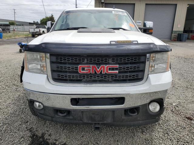 1GT110EG5BF100862 - 2011 GMC SIERRA C2500 SLE WHITE photo 5