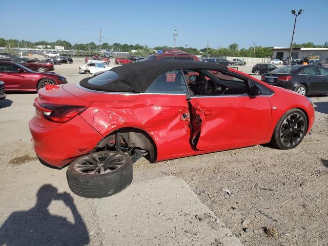 W04WJ3N59JG034177 - 2018 BUICK CASCADA SPORT TOURING RED photo 3