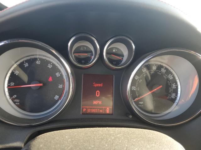 W04WJ3N59JG034177 - 2018 BUICK CASCADA SPORT TOURING RED photo 9