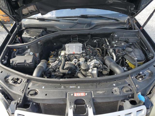 4JGBB8GB9BA738509 - 2011 MERCEDES-BENZ ML 350 4MATIC BLACK photo 12