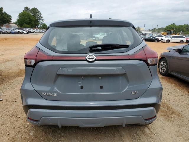 3N1CP5CV3ML499773 - 2021 NISSAN KICKS SV GRAY photo 6