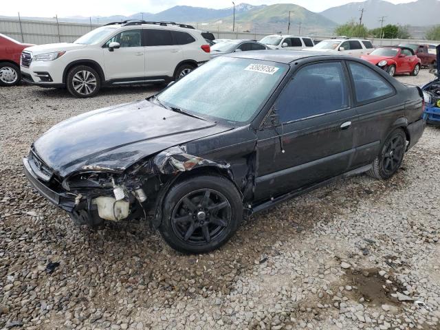 1HGEJ722XWL128457 - 1998 HONDA CIVIC HX BLACK photo 1