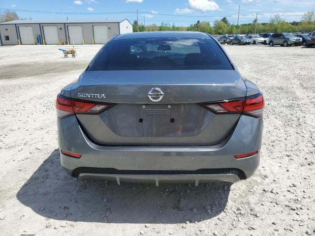 3N1AB8BV0MY271094 - 2021 NISSAN SENTRA S GRAY photo 6