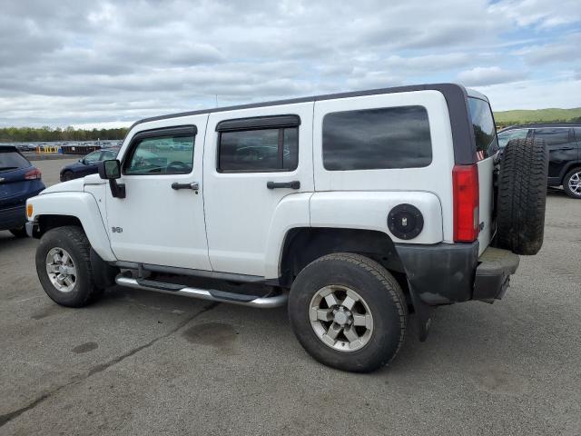 5GTDN13E578184727 - 2007 HUMMER H3 WHITE photo 2