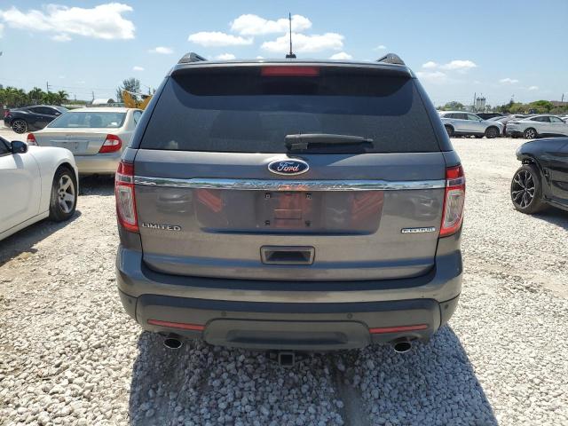 1FM5K7F8XDGC77771 - 2013 FORD EXPLORER LIMITED GRAY photo 6