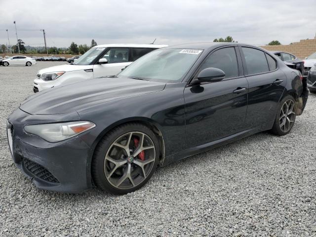 ZARFAMAN5K7598725 - 2019 ALFA ROMEO GIULIA BLACK photo 1