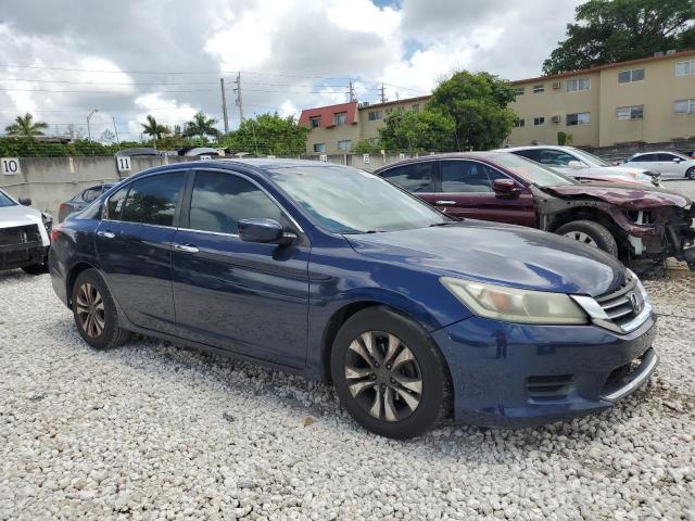 1HGCR2F38FA095671 - 2015 HONDA ACCORD LX BLUE photo 4