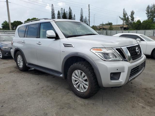 JN8AY2ND2K9085236 - 2019 NISSAN ARMADA SV SILVER photo 4