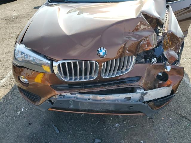 5UXWZ7C50H0U46806 - 2017 BMW X3 SDRIVE28I BROWN photo 12