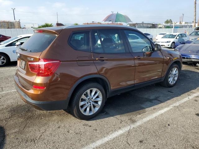 5UXWZ7C50H0U46806 - 2017 BMW X3 SDRIVE28I BROWN photo 3