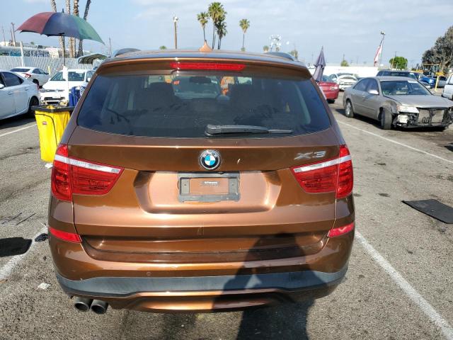 5UXWZ7C50H0U46806 - 2017 BMW X3 SDRIVE28I BROWN photo 6