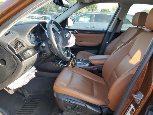 5UXWZ7C50H0U46806 - 2017 BMW X3 SDRIVE28I BROWN photo 7