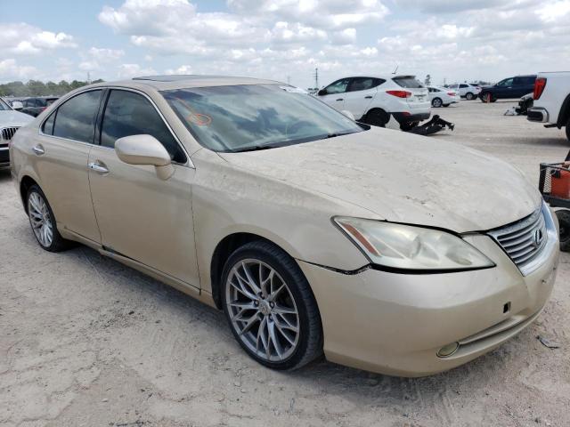 JTHBJ46G372019981 - 2007 LEXUS ES 350 BEIGE photo 4