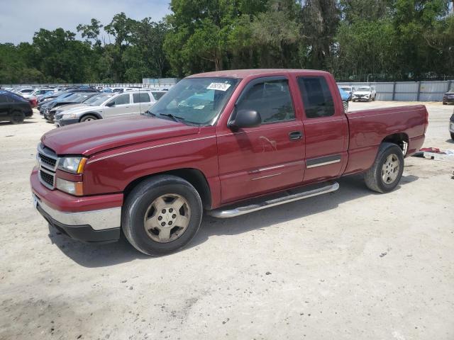 1GCEC19Z47Z116828 - 2007 CHEVROLET SILVERADO C1500 CLASSIC Bordo foto 1