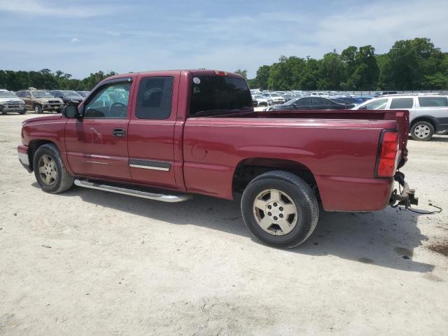 1GCEC19Z47Z116828 - 2007 CHEVROLET SILVERADO C1500 CLASSIC Bordo foto 2