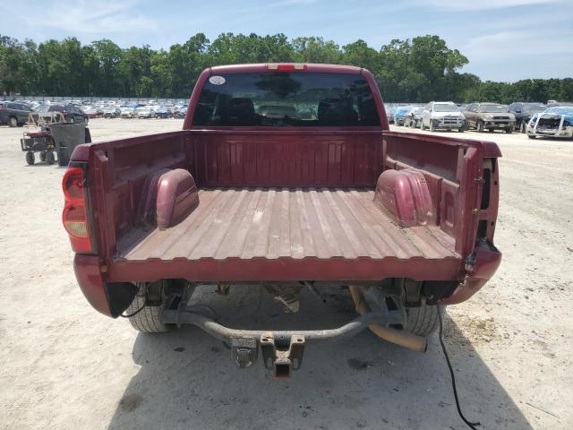 1GCEC19Z47Z116828 - 2007 CHEVROLET SILVERADO C1500 CLASSIC Bordo foto 6