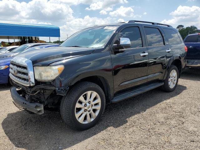 5TDDW5G19CS073106 - 2012 TOYOTA SEQUOIA PLATINUM BLACK photo 1