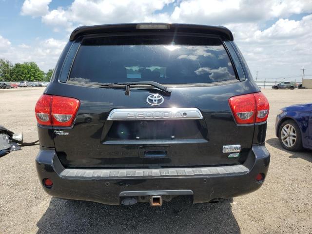 5TDDW5G19CS073106 - 2012 TOYOTA SEQUOIA PLATINUM BLACK photo 6