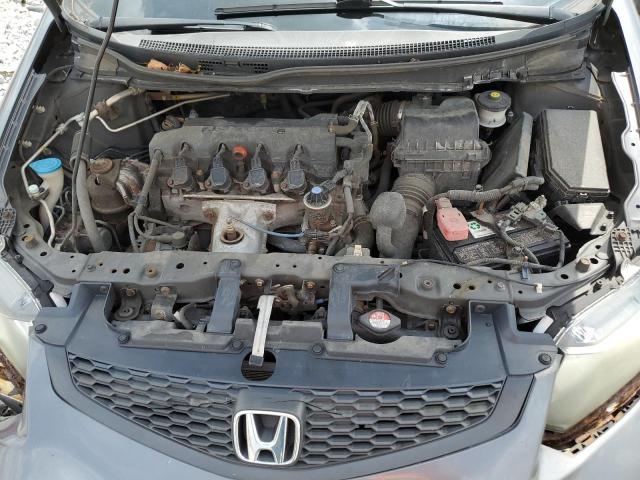 2HGFG3B59DH506994 - 2013 HONDA CIVIC LX GRAY photo 11