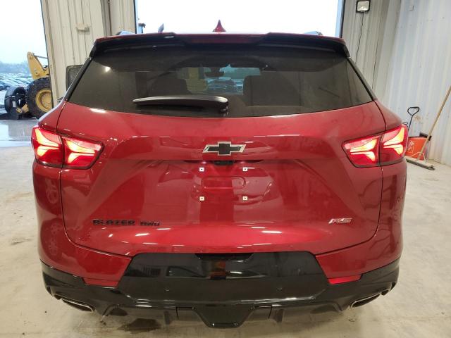 3GNKBJRS3KS582384 - 2019 CHEVROLET BLAZER RS RED photo 6