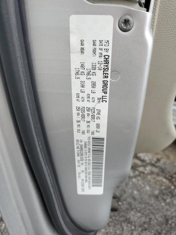 2A4RR8DG2BR619298 - 2011 CHRYSLER TOWN & COU TOURING L SILVER photo 13