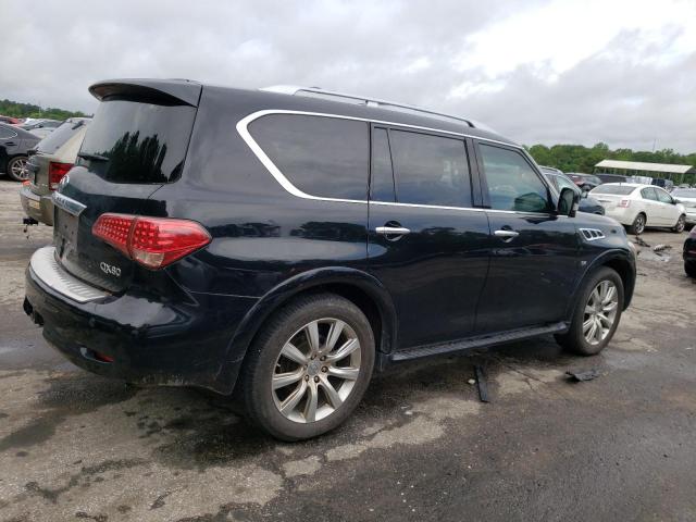 JN8AZ2NF1E9554724 - 2014 INFINITI QX80 BLACK photo 3