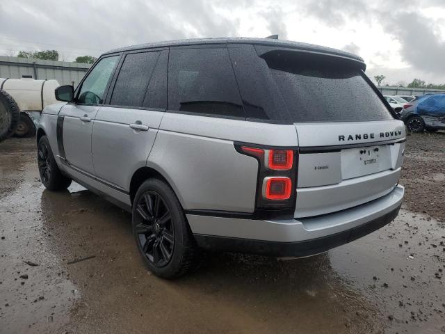 SALGS2SV7KA521056 - 2019 LAND ROVER RANGE ROVE HSE SILVER photo 2