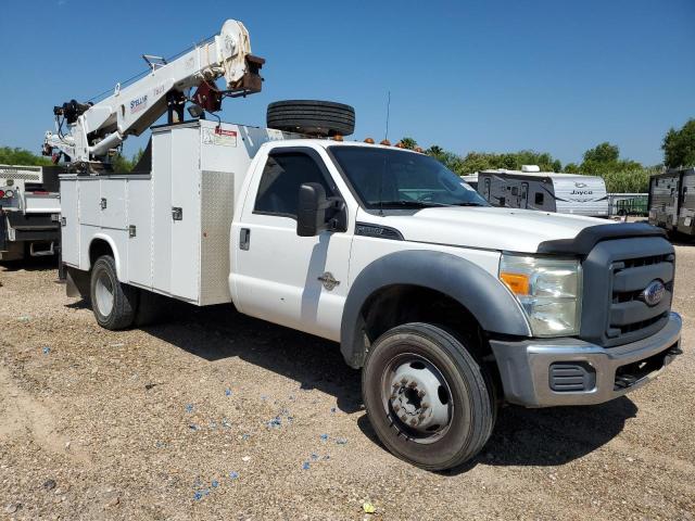 1FDUF5GT3FEB00632 - 2015 FORD F550 SUPER DUTY WHITE photo 4