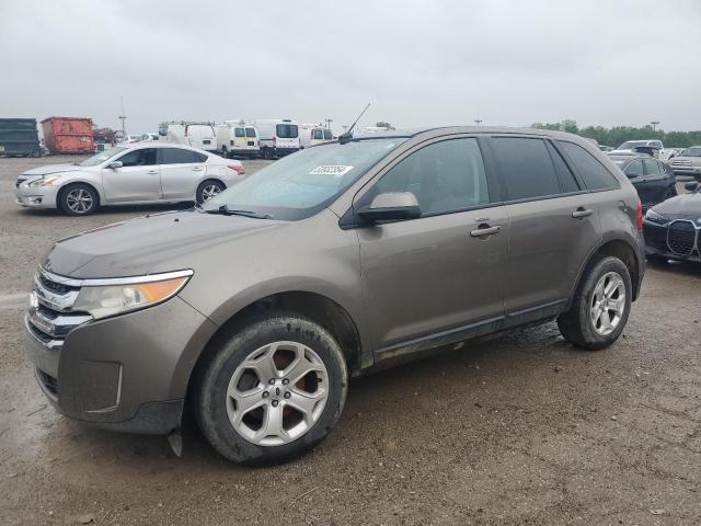 2FMDK3JC0CBA18941 - 2012 FORD EDGE SEL TAN photo 1