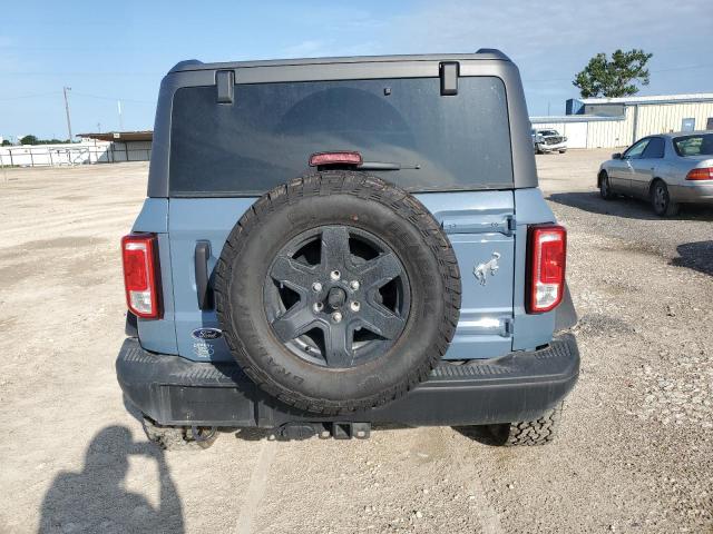 1FMDE1AH5RLA05733 - 2024 FORD BRONCO BLACK DIAMOND BLUE photo 6