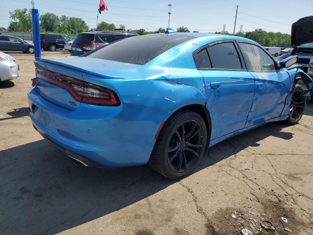 2C3CDXCT7FH847106 - 2015 DODGE CHARGER R/T BLUE photo 3