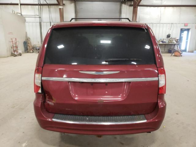 2C4RC1BG1CR259654 - 2012 CHRYSLER TOWN & COU TOURING 勃艮第红 照片 6