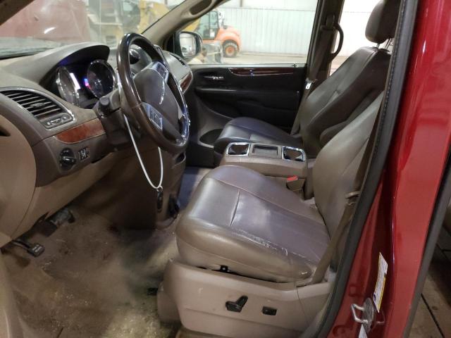 2C4RC1BG1CR259654 - 2012 CHRYSLER TOWN & COU TOURING 勃艮第红 照片 7