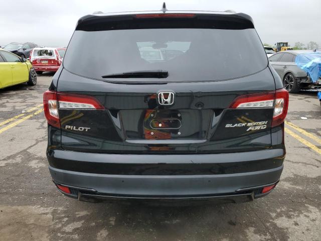 5FNYF6H70LB035195 - 2020 HONDA PILOT BLACK BLACK photo 6