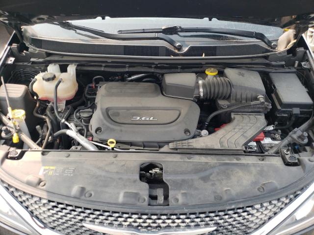 2C4RC1EG4HR844697 - 2017 CHRYSLER PACIFICA TOURING L PLUS BLACK photo 12