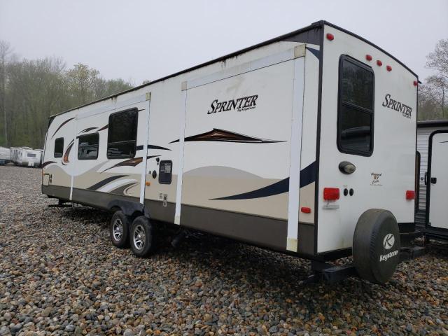 4YDT31627D1531972 - 2013 KEYSTONE SPRINTER TWO TONE photo 3