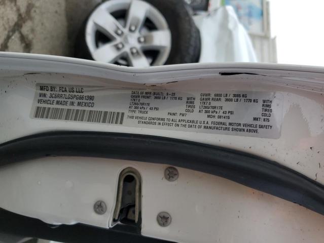 3C6RR7LG5PG661390 - 2023 RAM 1500 CLASS SLT 白色 照片 13