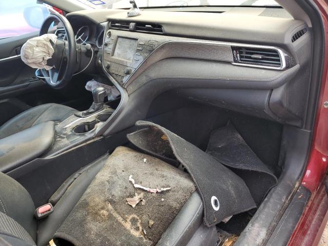 4T1B11HKXJU674213 - 2018 TOYOTA CAMRY L ბურგუნდია ფოტო 8