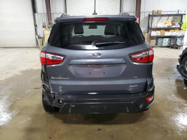 MAJ6S3GL9NC464437 - 2022 FORD ECOSPORT SE BLUE photo 6