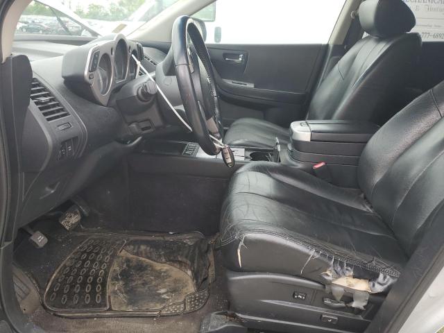 JN8AZ08W17W647568 - 2007 NISSAN MURANO SL SILVER photo 7