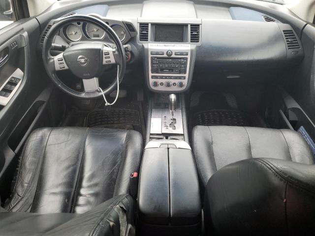 JN8AZ08W17W647568 - 2007 NISSAN MURANO SL SILVER photo 8