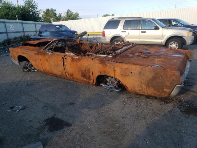 6Y86G423847 - 1966 LINCOLN CONTINENTA BURN photo 2