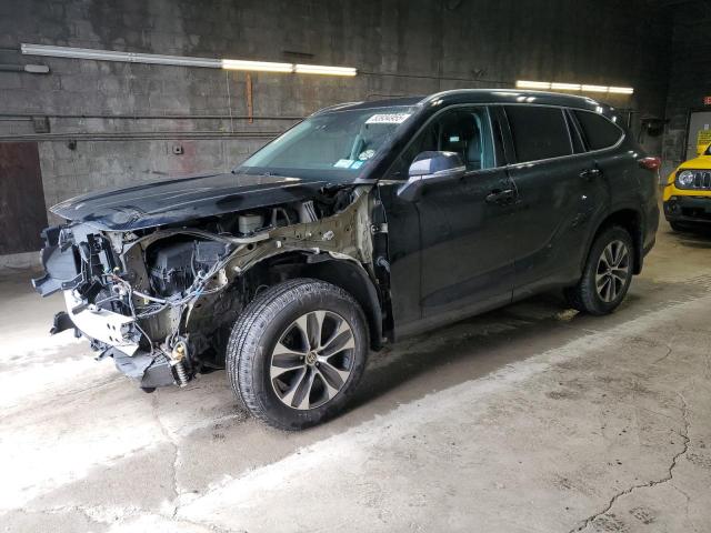 5TDGZRBH3LS513918 - 2020 TOYOTA HIGHLANDER XLE 黑色 照片 1