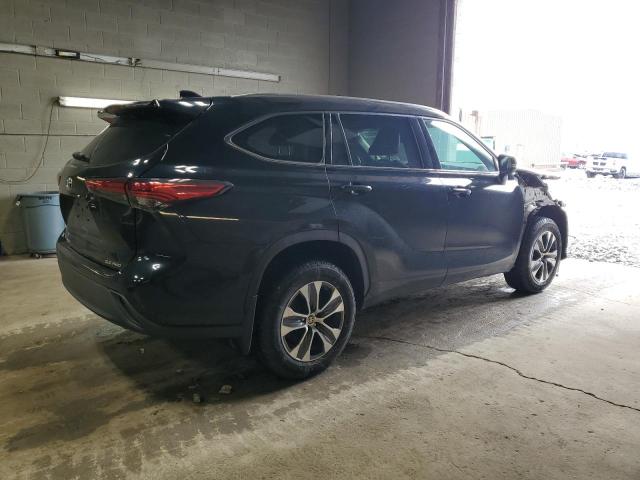 5TDGZRBH3LS513918 - 2020 TOYOTA HIGHLANDER XLE 黑色 照片 3