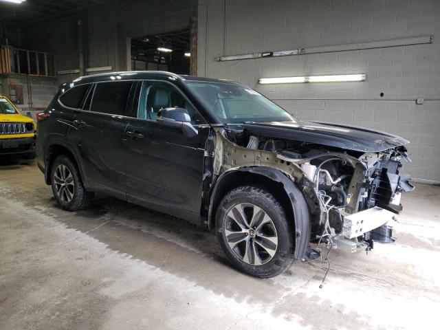 5TDGZRBH3LS513918 - 2020 TOYOTA HIGHLANDER XLE 黑色 照片 4