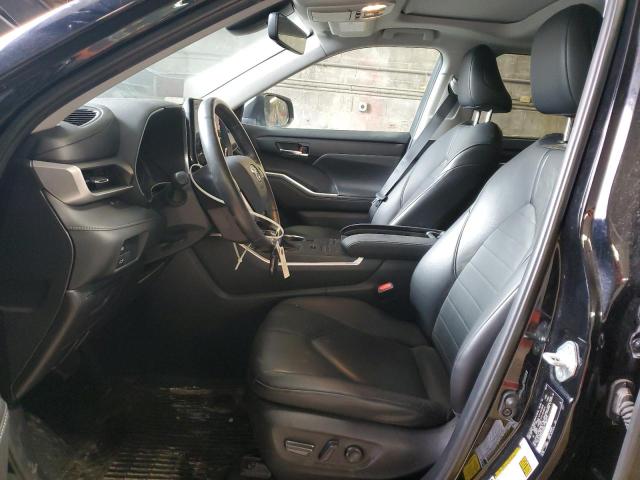 5TDGZRBH3LS513918 - 2020 TOYOTA HIGHLANDER XLE 黑色 照片 7