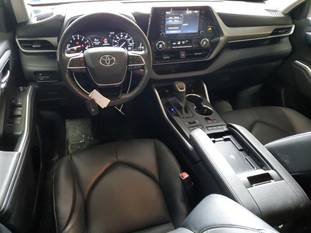 5TDGZRBH3LS513918 - 2020 TOYOTA HIGHLANDER XLE 黑色 照片 8