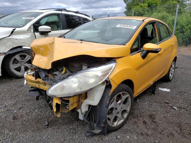 3FADP4CJ4BM102965 - 2011 FORD FIESTA SEL YELLOW photo 1