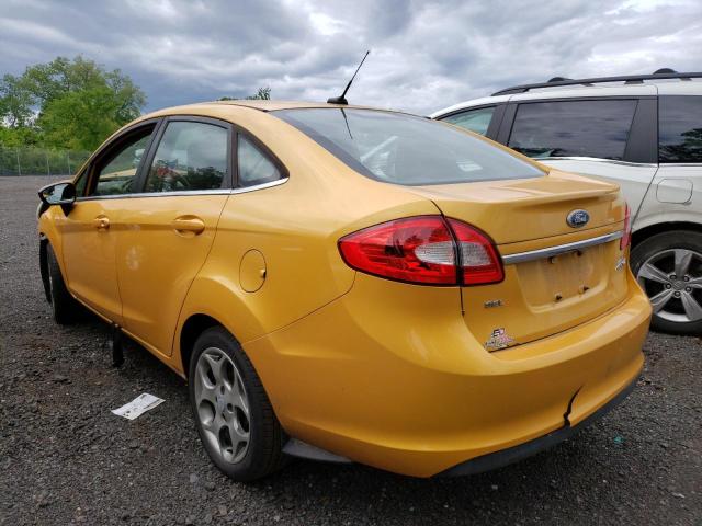 3FADP4CJ4BM102965 - 2011 FORD FIESTA SEL YELLOW photo 2